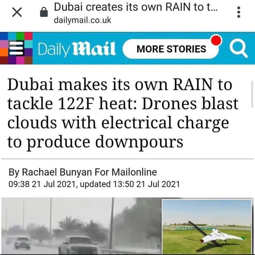 Dubai Rain