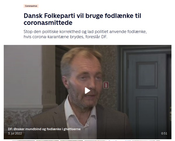 Fodlænke
