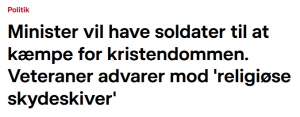 I Krig for Gud